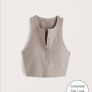 NWT YPB tan activewear top